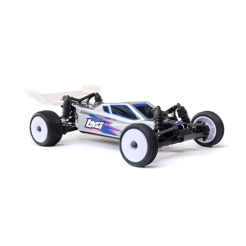 LOSI Micro-B 2WD RTR Silver RC Buggy 1/24 Scale (13)