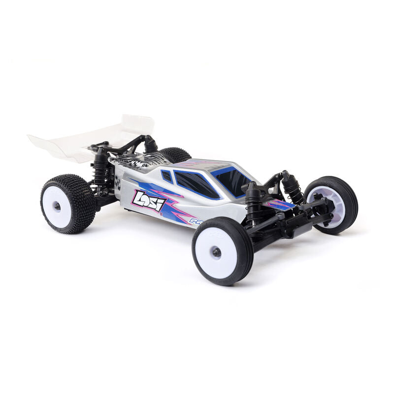 LOSI Micro-B 2WD RTR Silver RC Buggy 1/24 Scale (14)