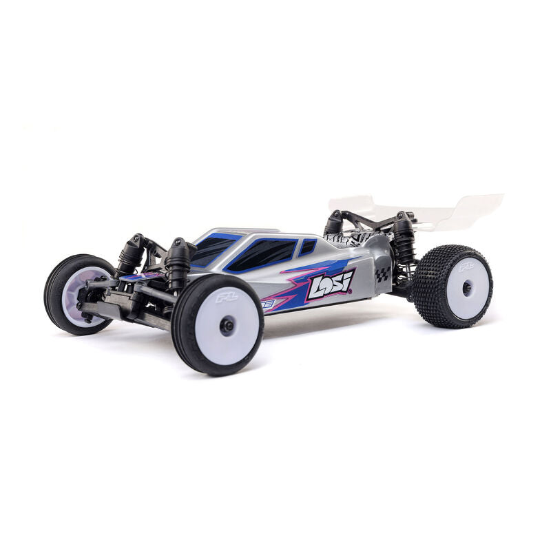 LOSI Micro-B 2WD RTR Silver RC Buggy 1/24 Scale (19)