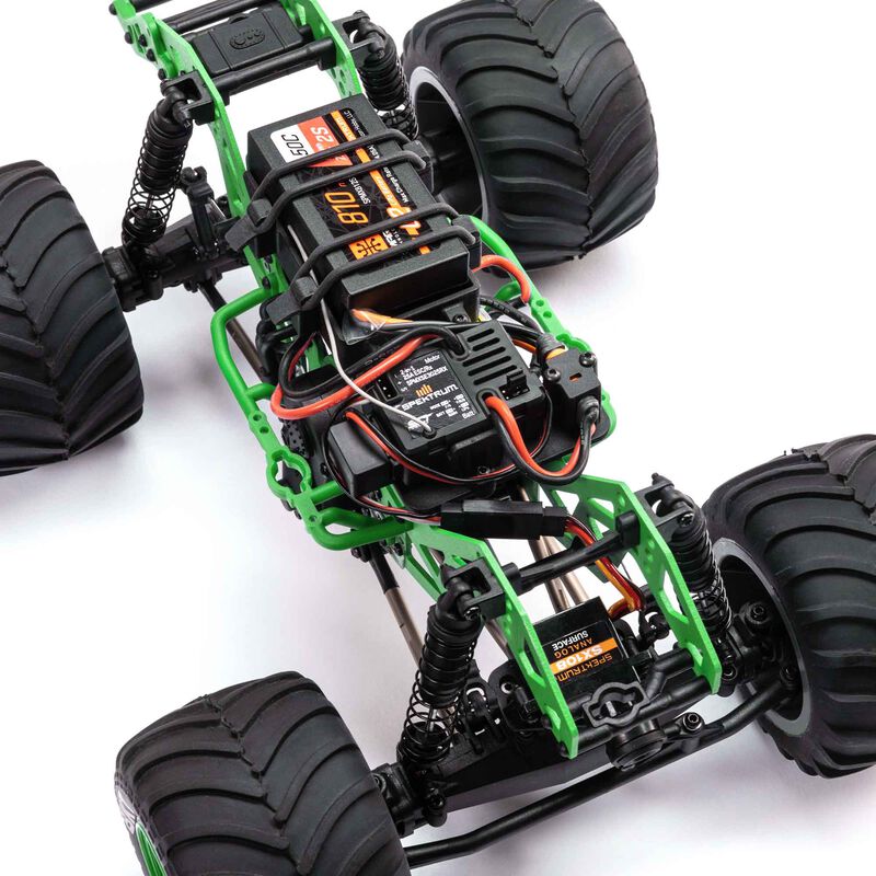 TLR LOSI LOS01026T1 1/18 Mini LMT 4X4 Brushed Monster Truck RTR Grave Digger (8347091796205)
