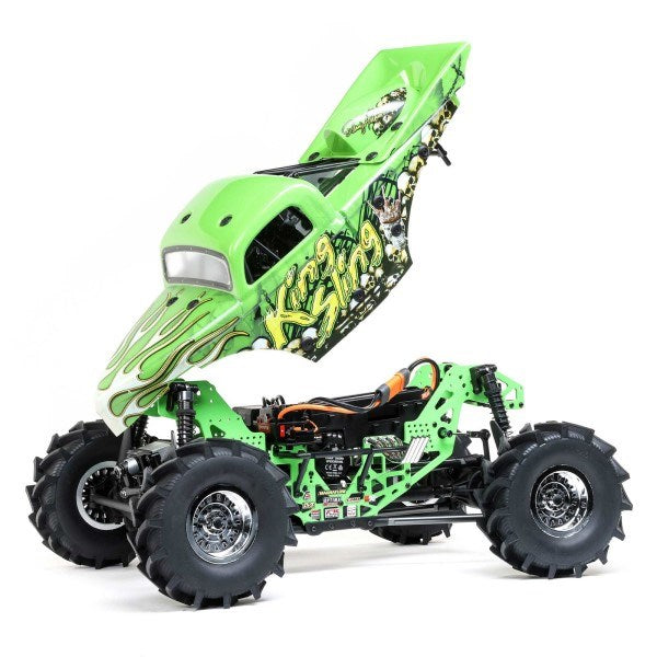 Team Losi Racing LMT 4WD Solid-Axle Mega Brushless RTR King Sling RC Monster Truck 1/8 Scale (2)