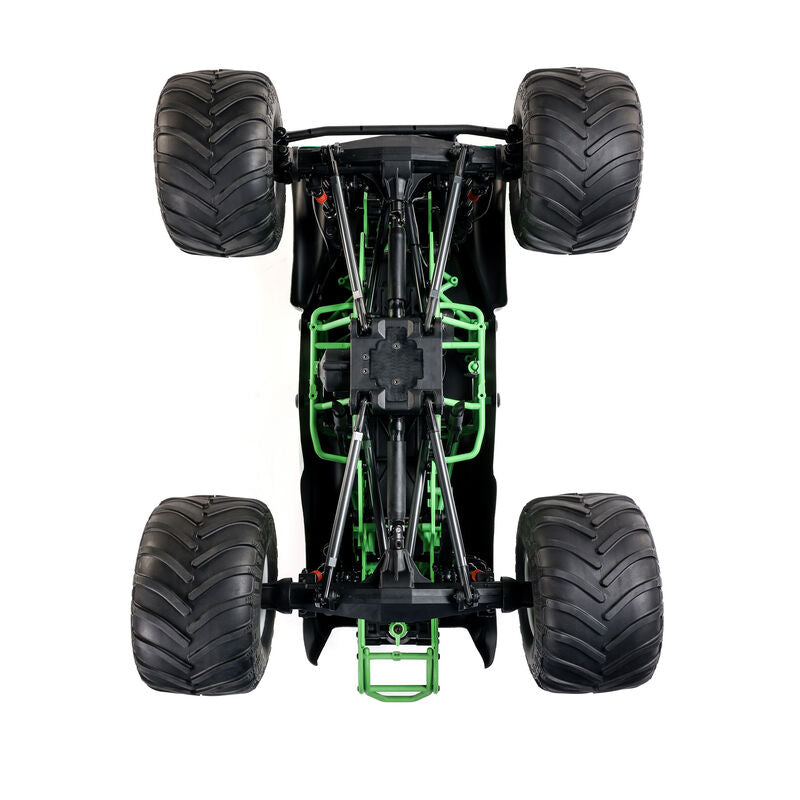 LOSI LMT 2.0 Grave Digger 4X4 Solid Axle Brushless RTR RC Monster Truck 1/8 Scale (9)
