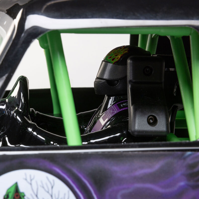 LOSI LMT 2.0 Grave Digger 4X4 Solid Axle Brushless RTR RC Monster Truck 1/8 Scale (6)