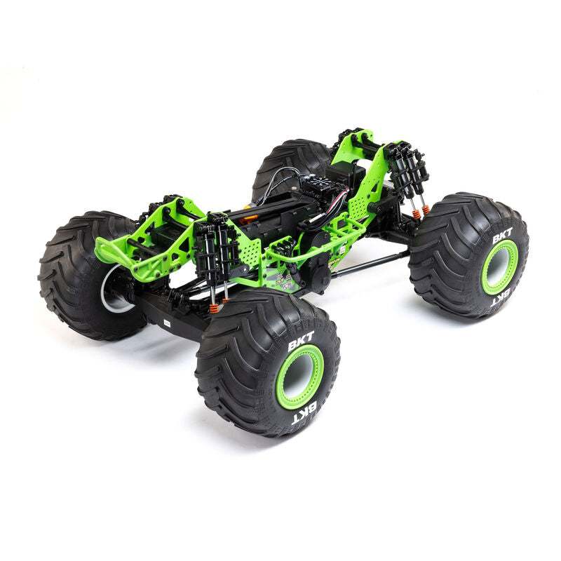 LOSI LMT 2.0 Grave Digger 4X4 Solid Axle Brushless RTR RC Monster Truck 1/8 Scale (7)