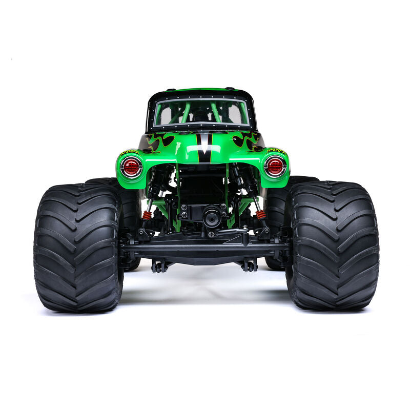 LOSI LMT 2.0 Grave Digger 4X4 Solid Axle Brushless RTR RC Monster Truck 1/8 Scale (12)