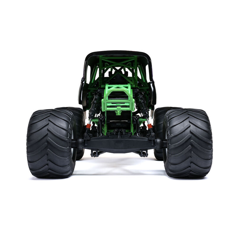 LOSI LMT 2.0 Grave Digger 4X4 Solid Axle Brushless RTR RC Monster Truck 1/8 Scale (11)