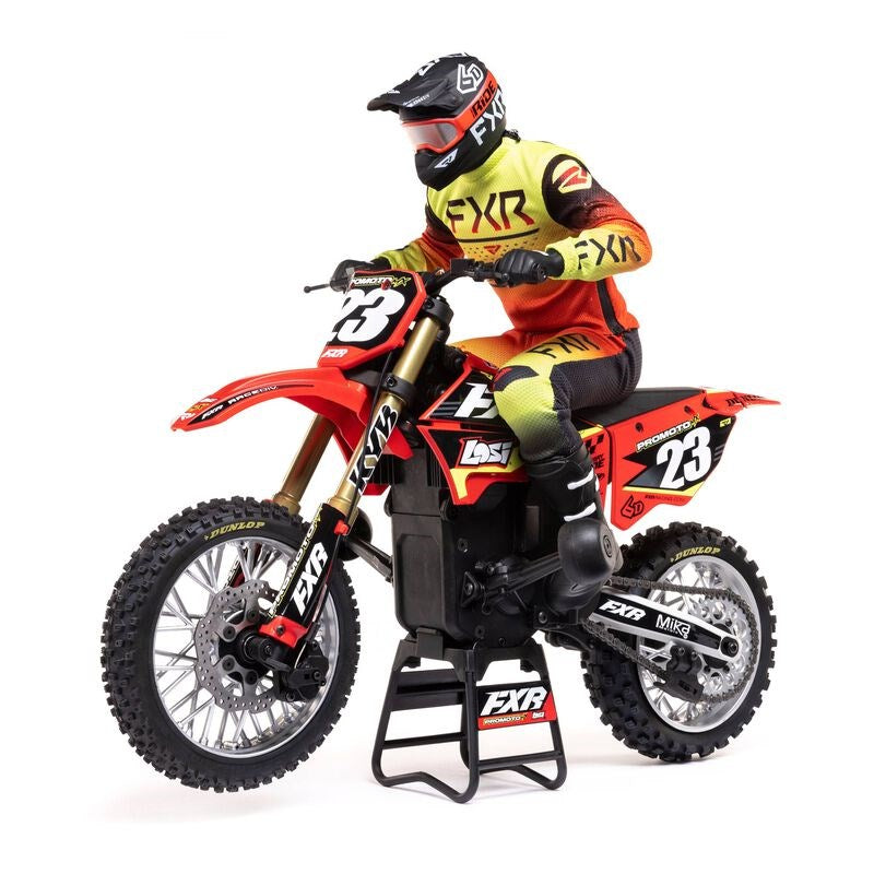 TLR LOSI LOS06000T1 1/4 Promoto-MX Motorcycle RTR FXR Red (8347883045101)