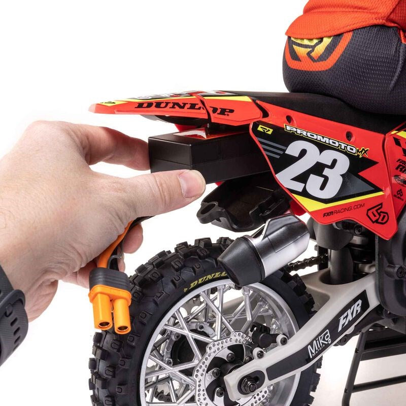 TLR LOSI LOS06000T1 1/4 Promoto-MX Motorcycle RTR FXR Red (8347883045101)