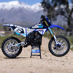 Team Losi Racing Promoto-MX RTR Club MX Blue RC Motorcycle 1/4 Scale (21)