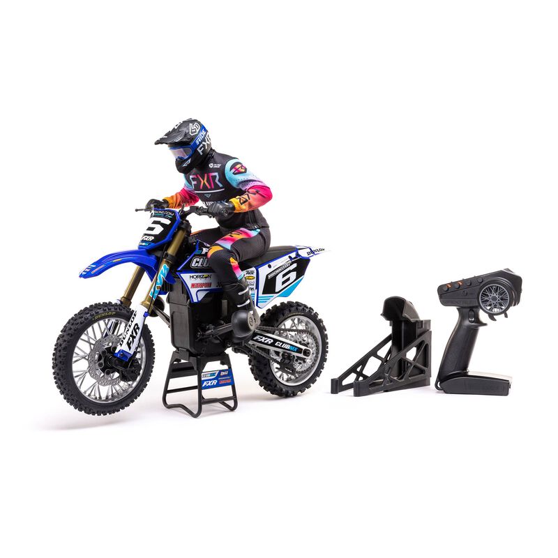 TLR LOSI LOS06000T2 1/4 Promoto-MX Motorcycle RTR Club MX Blue (8347092123885)