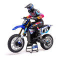 TLR LOSI LOS06000T2 1/4 Promoto-MX Motorcycle RTR Club MX Blue (8347092123885)