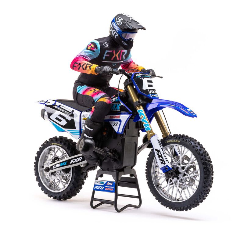 TLR LOSI LOS06000T2 1/4 Promoto-MX Motorcycle RTR Club MX Blue (8347092123885)