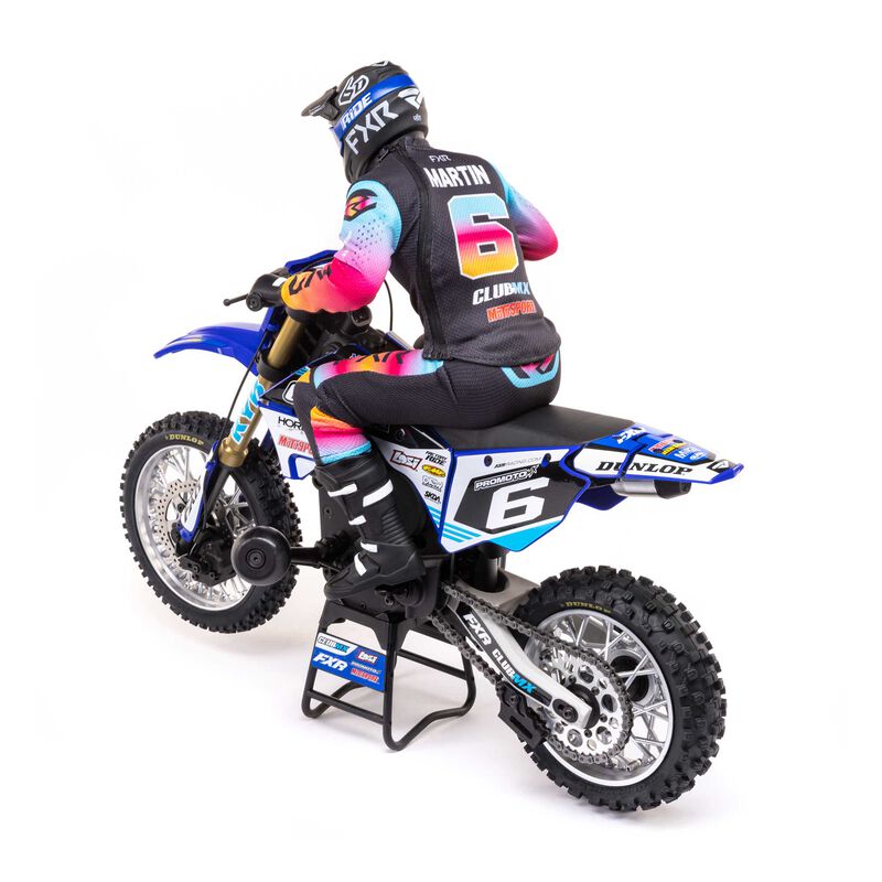 TLR LOSI LOS06000T2 1/4 Promoto-MX Motorcycle RTR Club MX Blue (8347092123885)