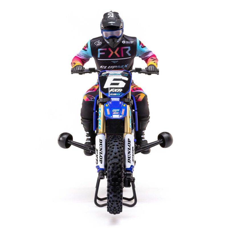TLR LOSI LOS06000T2 1/4 Promoto-MX Motorcycle RTR Club MX Blue (8347092123885)