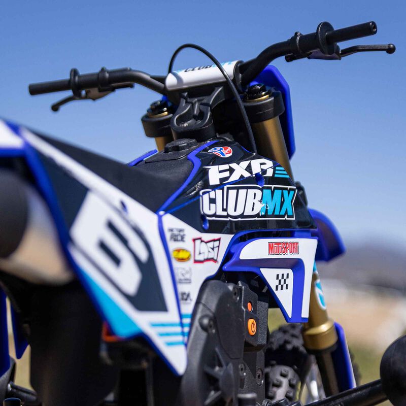 TLR LOSI LOS06000T2 1/4 Promoto-MX Motorcycle RTR Club MX Blue - Hobby City NZ (8347092123885)