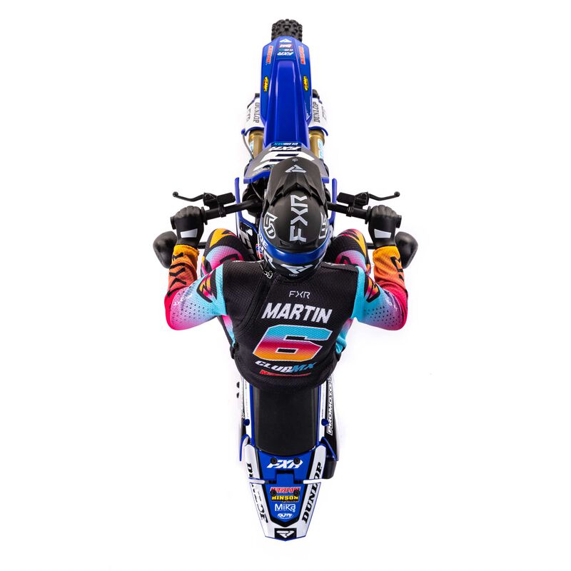 TLR LOSI LOS06000T2 1/4 Promoto-MX Motorcycle RTR Club MX Blue (8347092123885)