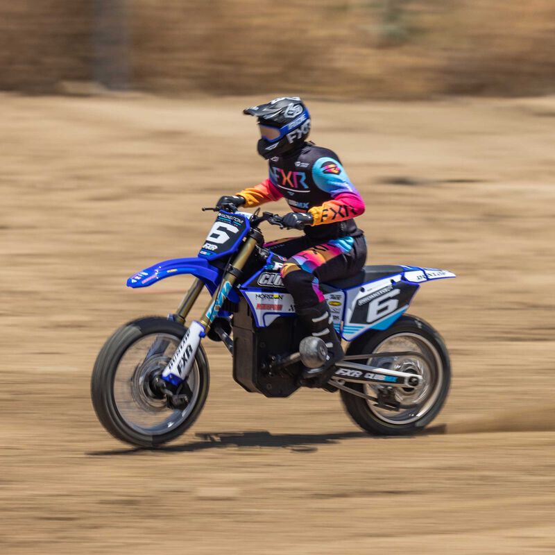 TLR LOSI LOS06000T2 1/4 Promoto-MX Motorcycle RTR Club MX Blue - Hobby City NZ (8347092123885)