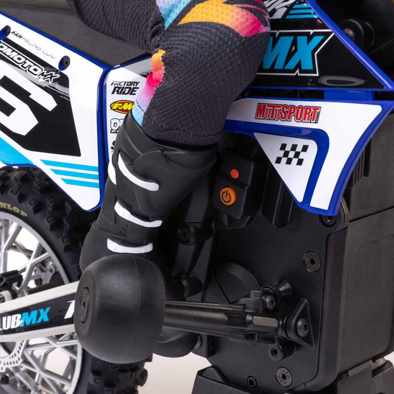 TLR LOSI LOS06000T2 1/4 Promoto-MX Motorcycle RTR Club MX Blue - Hobby City NZ (8347092123885)