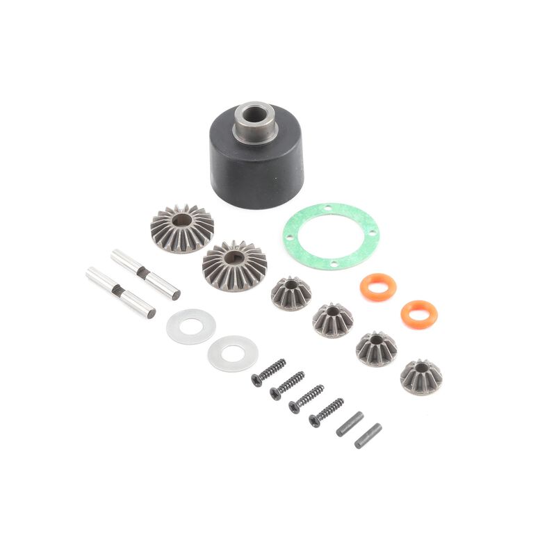 Losi HD Diff Housing and Internals Hammer Rey, Rock Rey & Baja Rey RC Differential