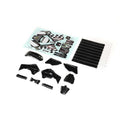 TLR LOSI LOS260006 Black Plastics with Wraps: Promoto-MX (8347092320493)