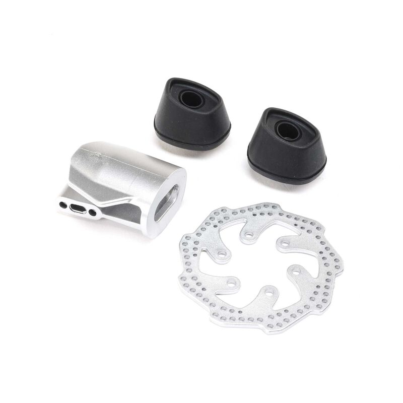TLR LOSI LOS261004 Exhaust & Rear Brake Rotor: PM-MX (8347092484333)