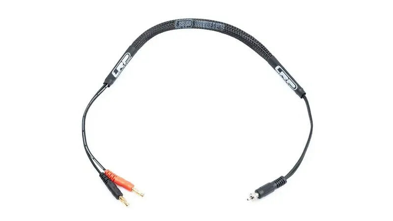LRP 499203 Charging Lead 50cm 4mm Glow Plug Igniter