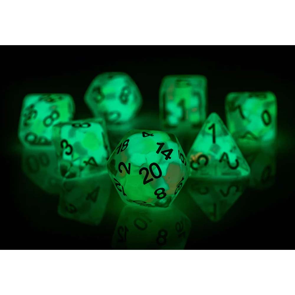 Sirius Dice Set Cotton Candy Glowworm (2)