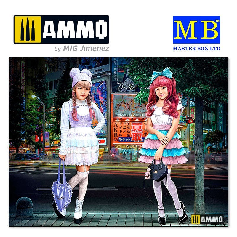 Master Box MB35187 1/35 Kawaii fashion leaders. Minami and Mai (8967463469293)