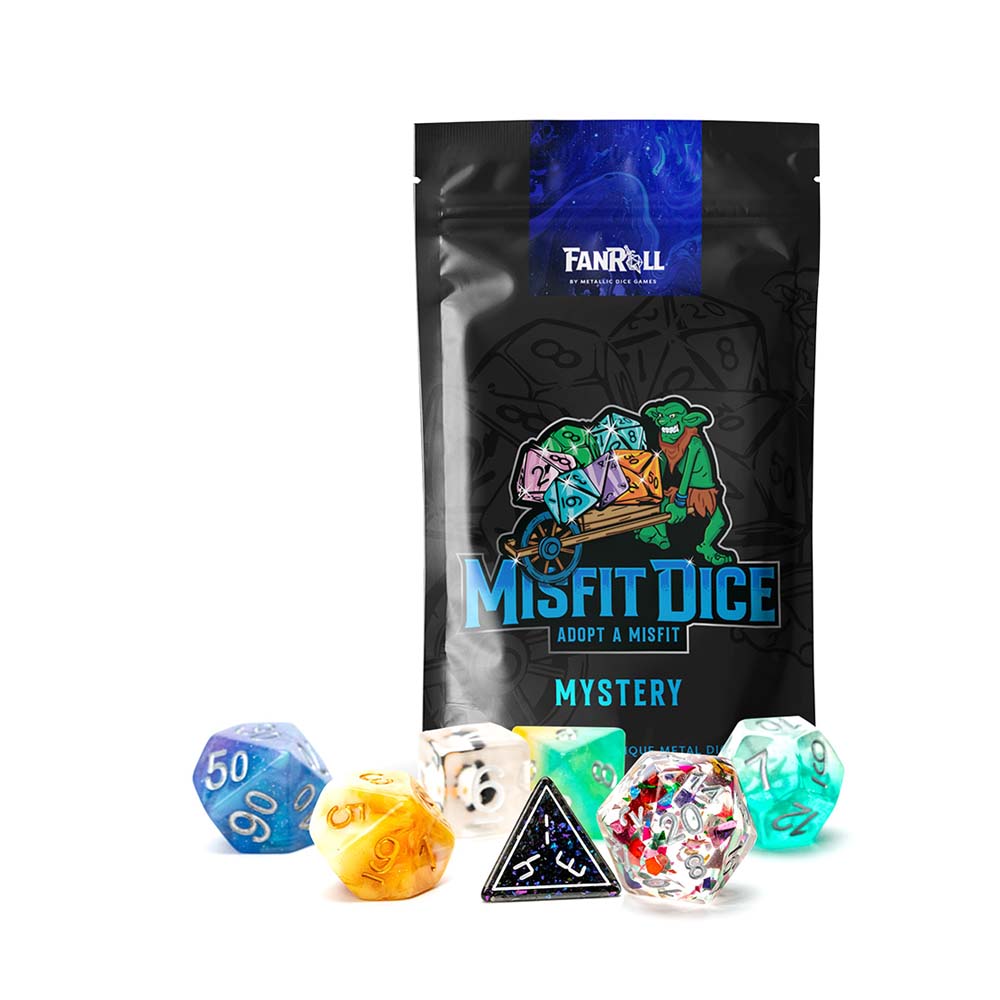 MDG Fanroll Misfit Resin Dice Pack