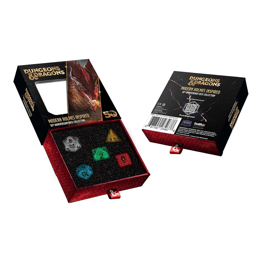 MDG Fanroll D&D 50th Anniversary Inspired Set (4)