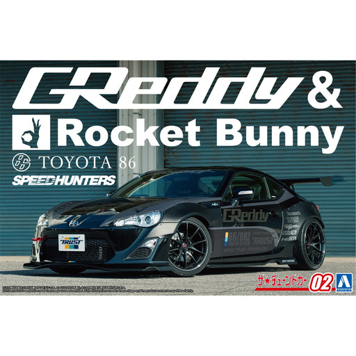 Aoshima 6187 1/24 TOYOTA 86 GREDDY & ROCKET VOLK RACING (8806067077357)