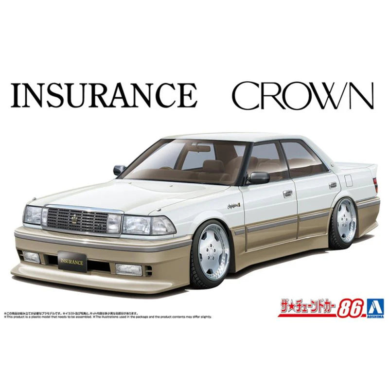 Aoshima 6790 1/24 INSURANCE UZS131 CROWN'89 (8806071763181)