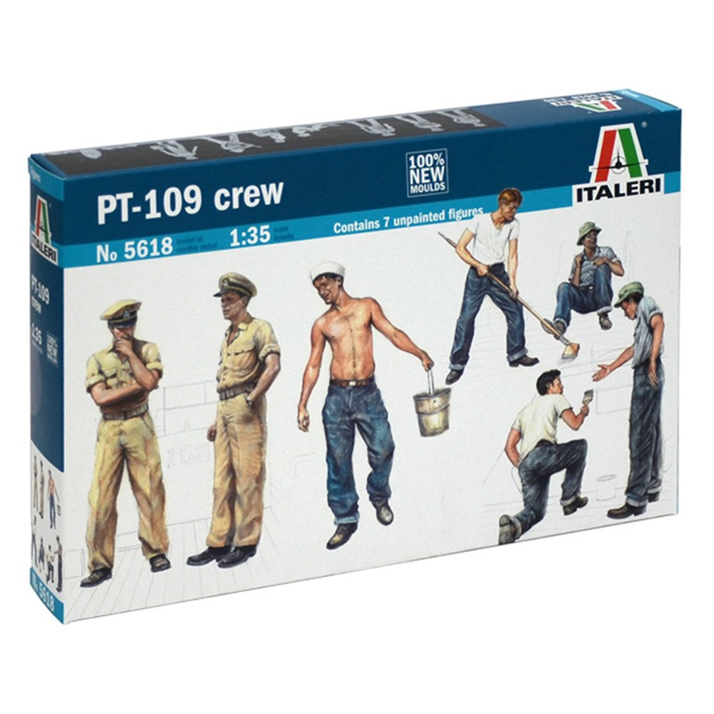 Italeri 5618 1/35 PT-109 CREW AND ACCESSORIES (8346766934253)