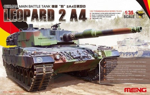Meng TS-016 1/35 German Main Battle Tank Leopard 2 A4 - Hobby City NZ