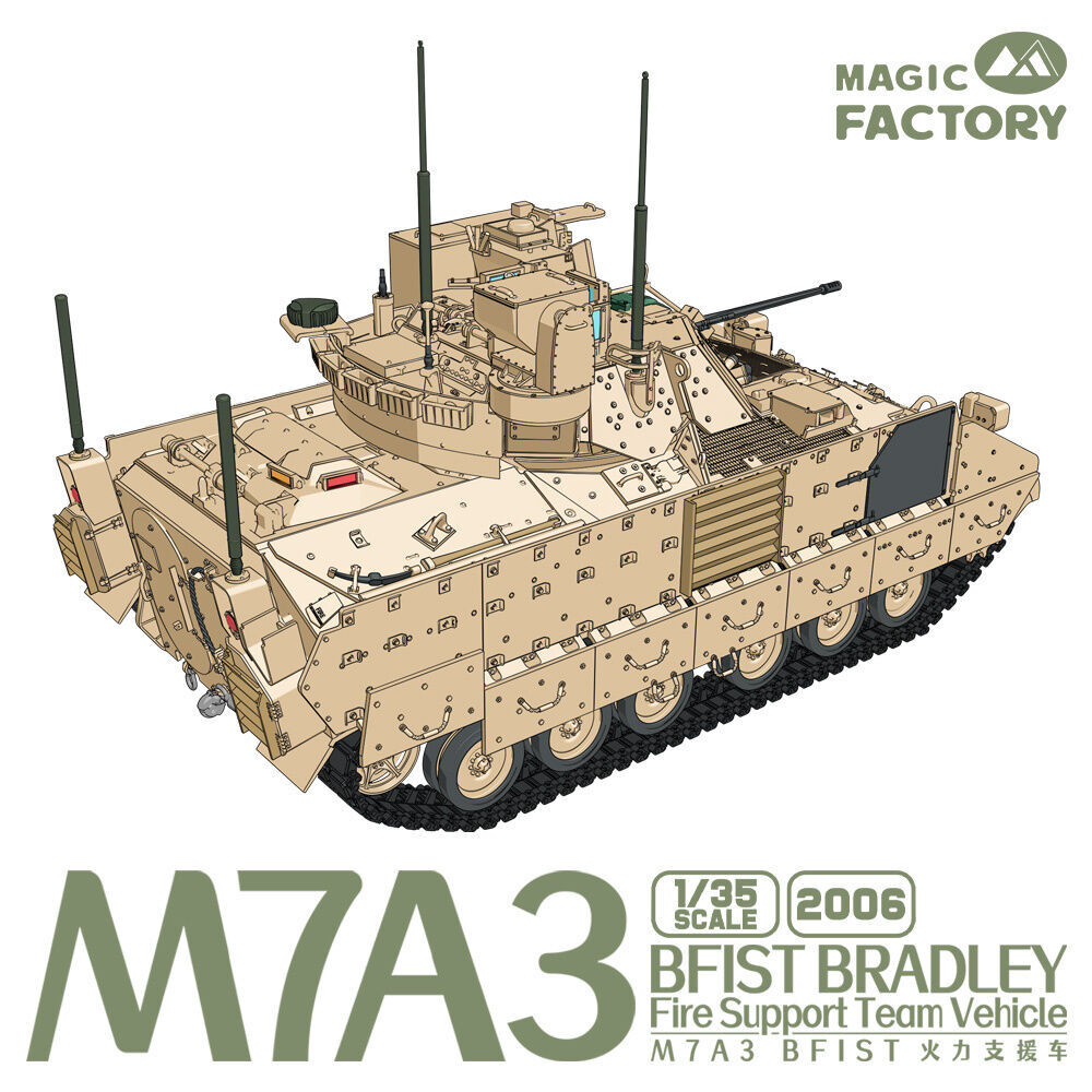 Magic Factory 2006 1/35 M7A3 BFIST Fire Support Vehicle (9120467583213)