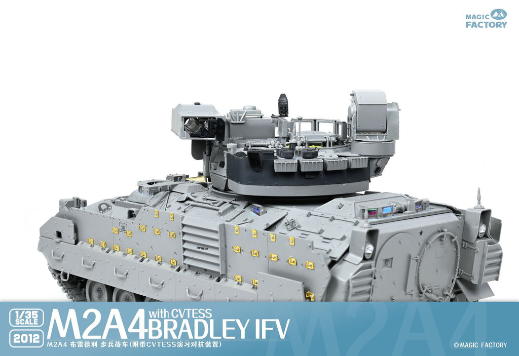 Magic Factory 2012 1/35 M2A4 Bradley IFV w CVTESS (9120467681517)