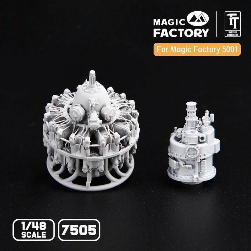 Magic Factory 7505 1/48 P&W R-2800 Engine Separate Display Version (3D printed) - Hobby City NZ (8967469629677)