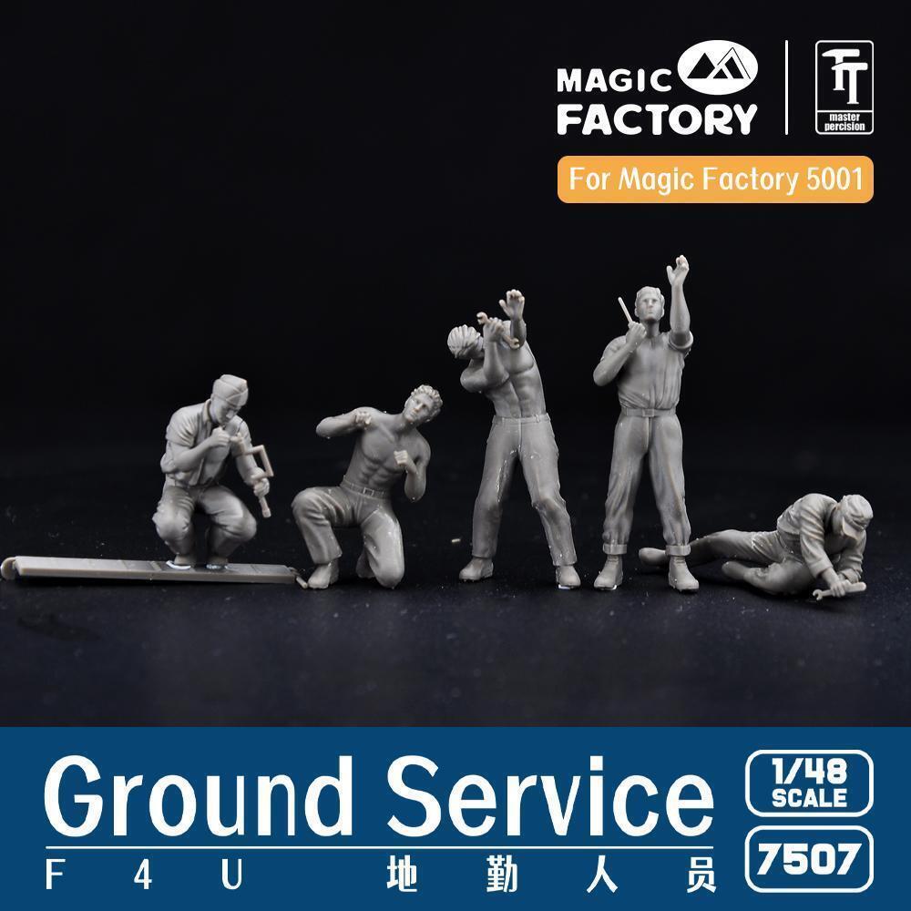 Magic Factory 7507 1/48 Ground Service Crew Set (3D printed) (8967469695213)