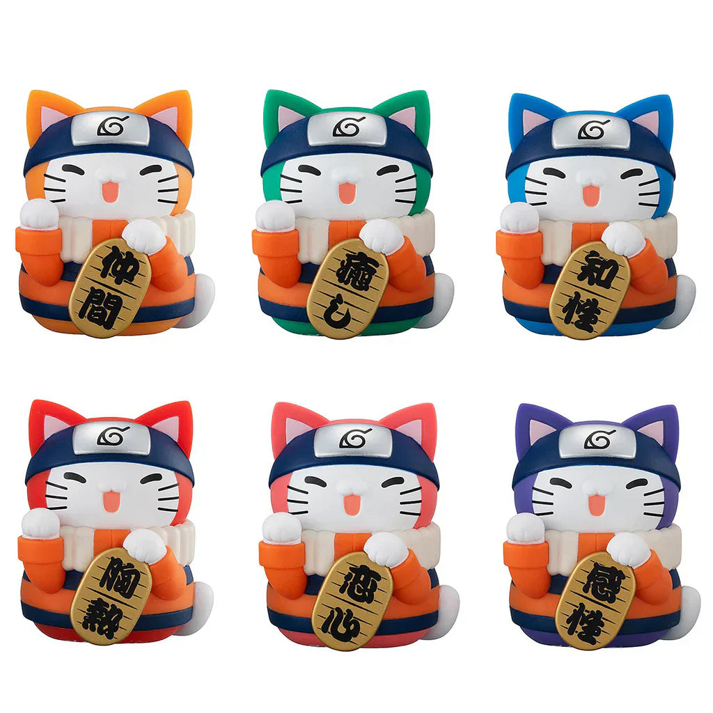 Megahouse MH843389L Mega Cat Project Naruto Nyaruto! Colorful Fortune Cat - Hobby City NZ