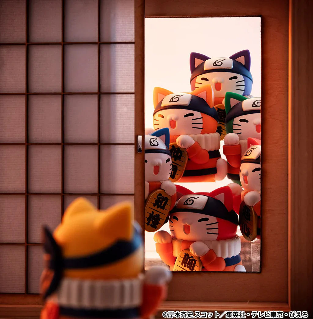 Megahouse MH843389L Mega Cat Project Naruto Nyaruto! Colorful Fortune Cat - Hobby City NZ
