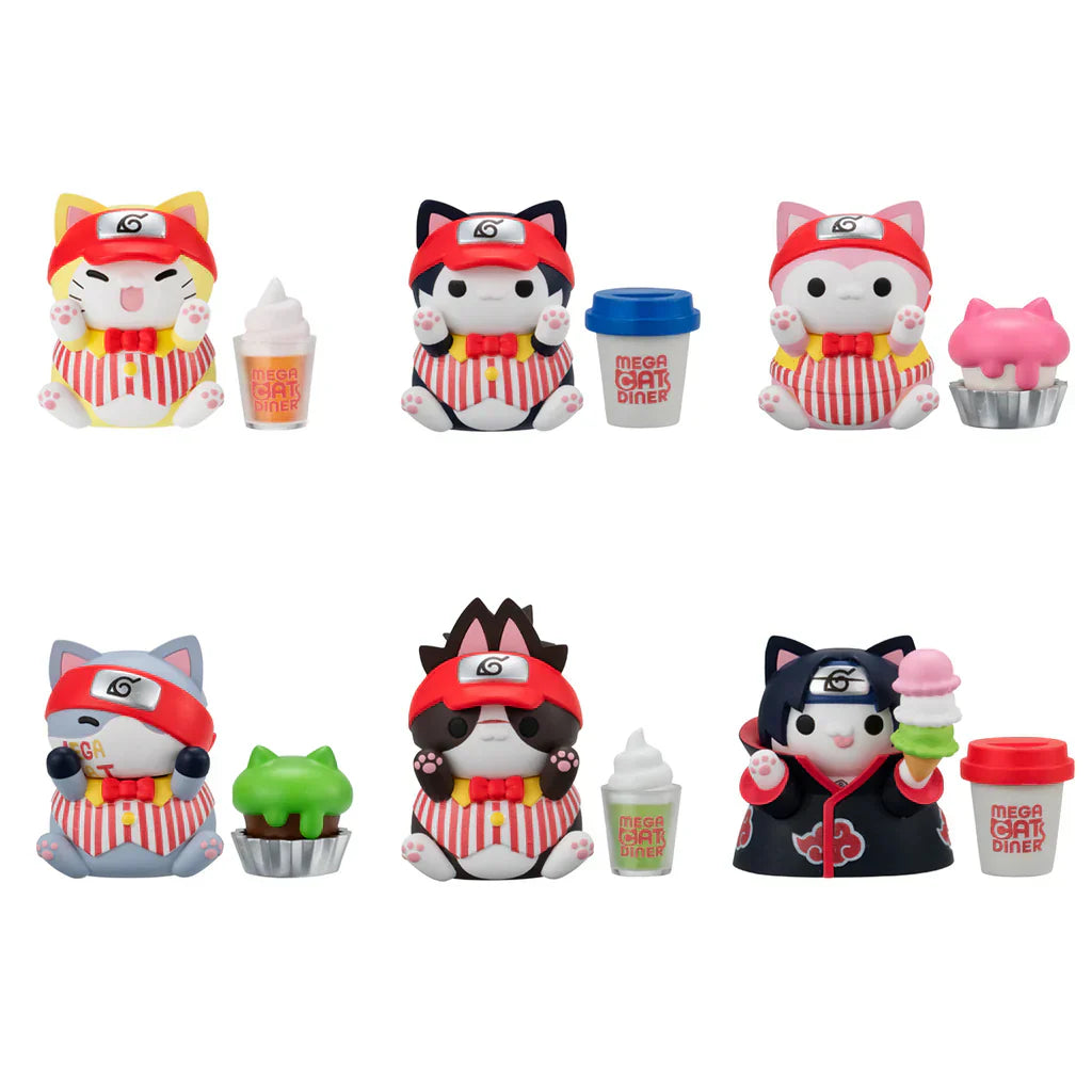 Megahouse MH843570L Mega Cat Project Naruto Nyaruto! Megacat Diner