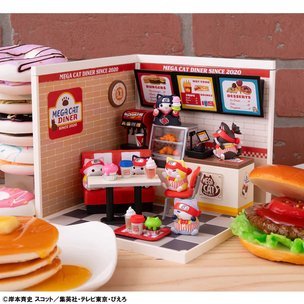Megahouse MH843570L Mega Cat Project Naruto Nyaruto! Megacat Diner