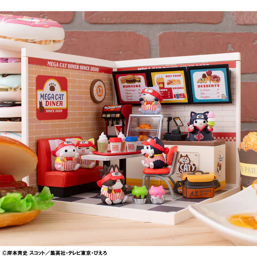 Megahouse MH843570L Mega Cat Project Naruto Nyaruto! Megacat Diner