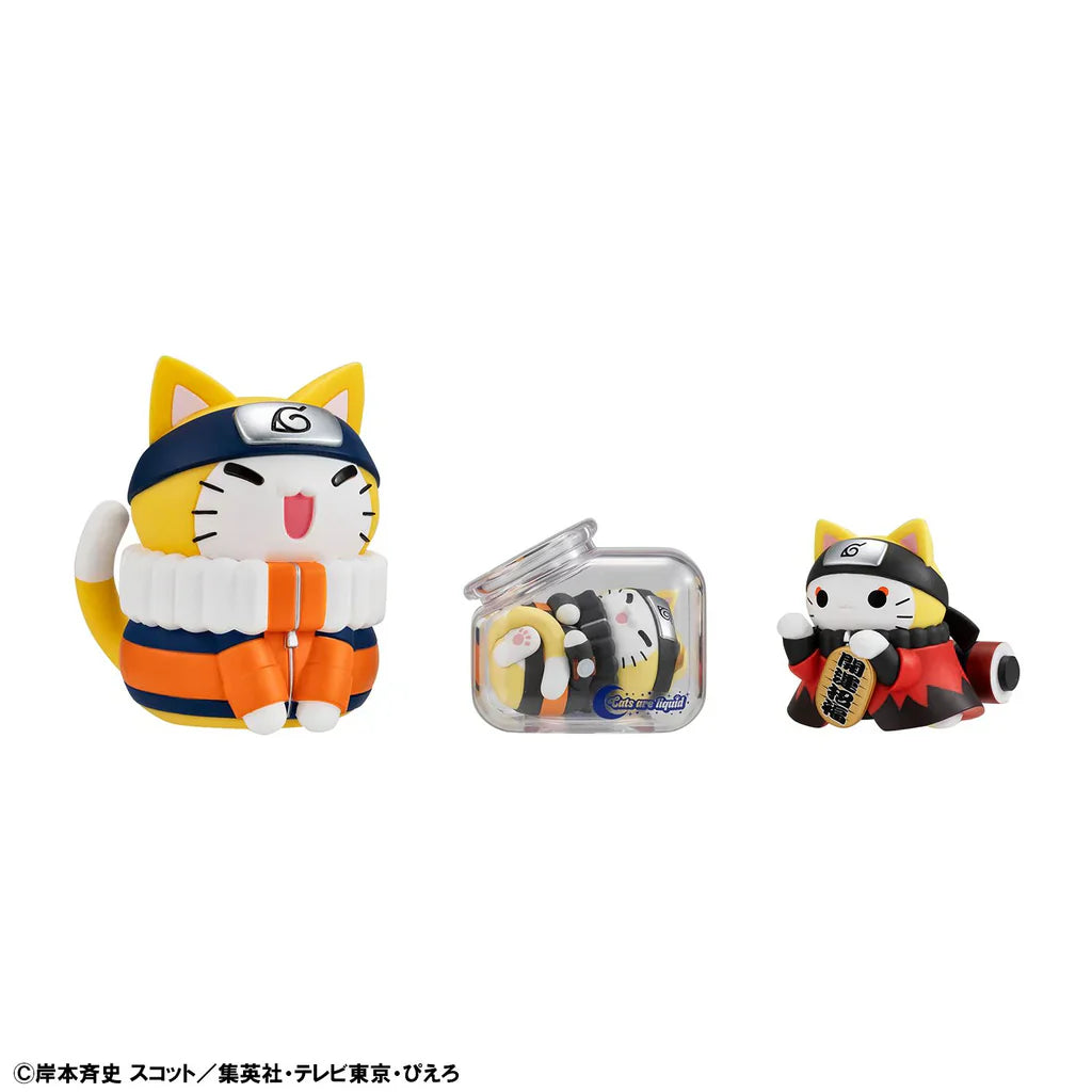 Megahouse MH845468L Mega Cat Project Naruto Shippuden Good Night Nyaruto!