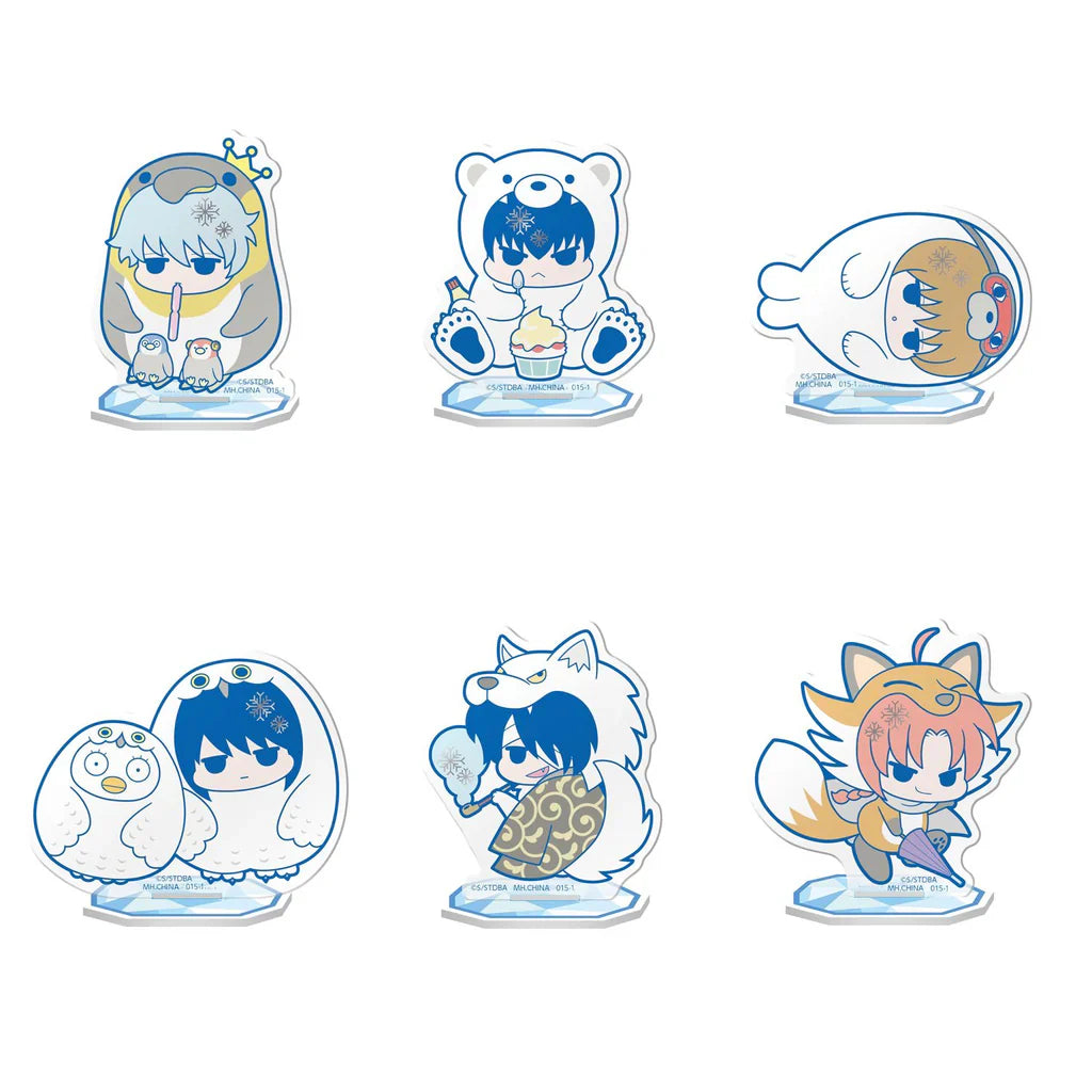 Megahouse MH845703L Acrylic Stand Gintama Prince Hata & Animals of Ice