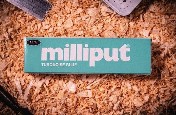 Milliput MILLI06 Turquoise Blue Two Part Epoxy Putty (113.4g)
