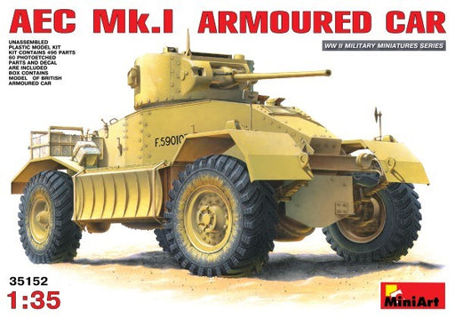 xMiniArt 35152 1/35 AEC MK1 ARMOURED CAR - Hobby City NZ (7546280542445)
