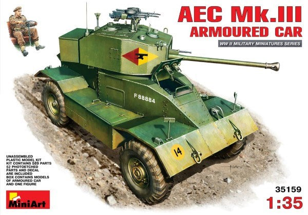 MiniArt 35159 1/35 AEC MK3 ARMOURED CAR (8278314647789)