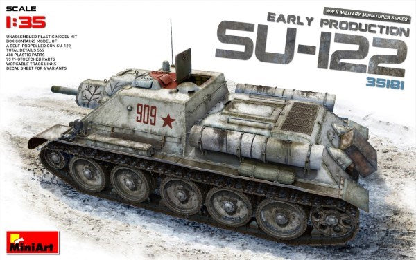MiniArt 35181 1/35 SU-122 EARLY (8137523757293)