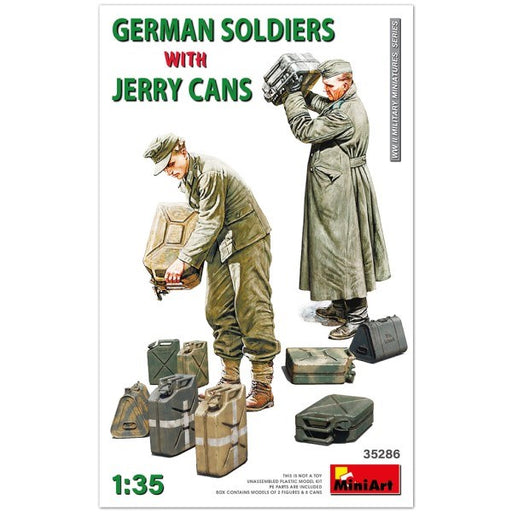 MiniArt 35286 1/35 German Soldiers w/Jerry Cans - Hobby City NZ (7759537275117)